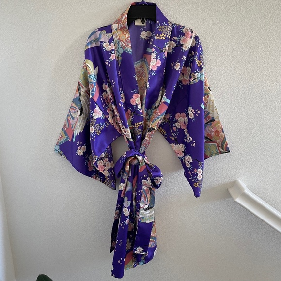 Purple Kimono Robe from Little Tokyo! - Picture 1 of 4